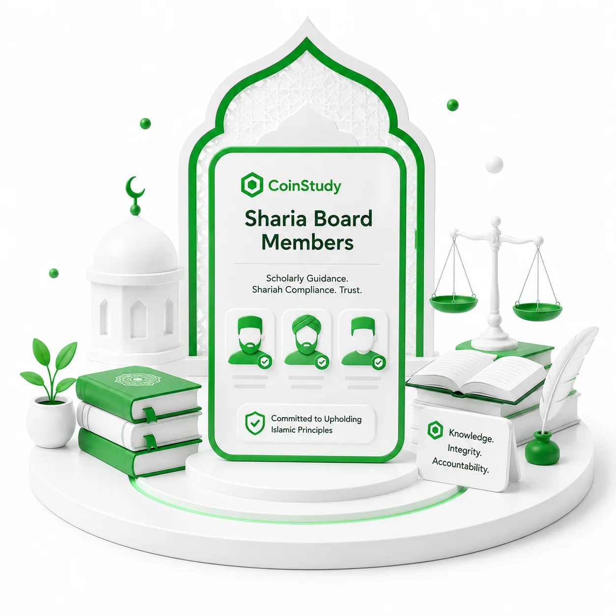 CoinStudy Shariah Advisory Board members
