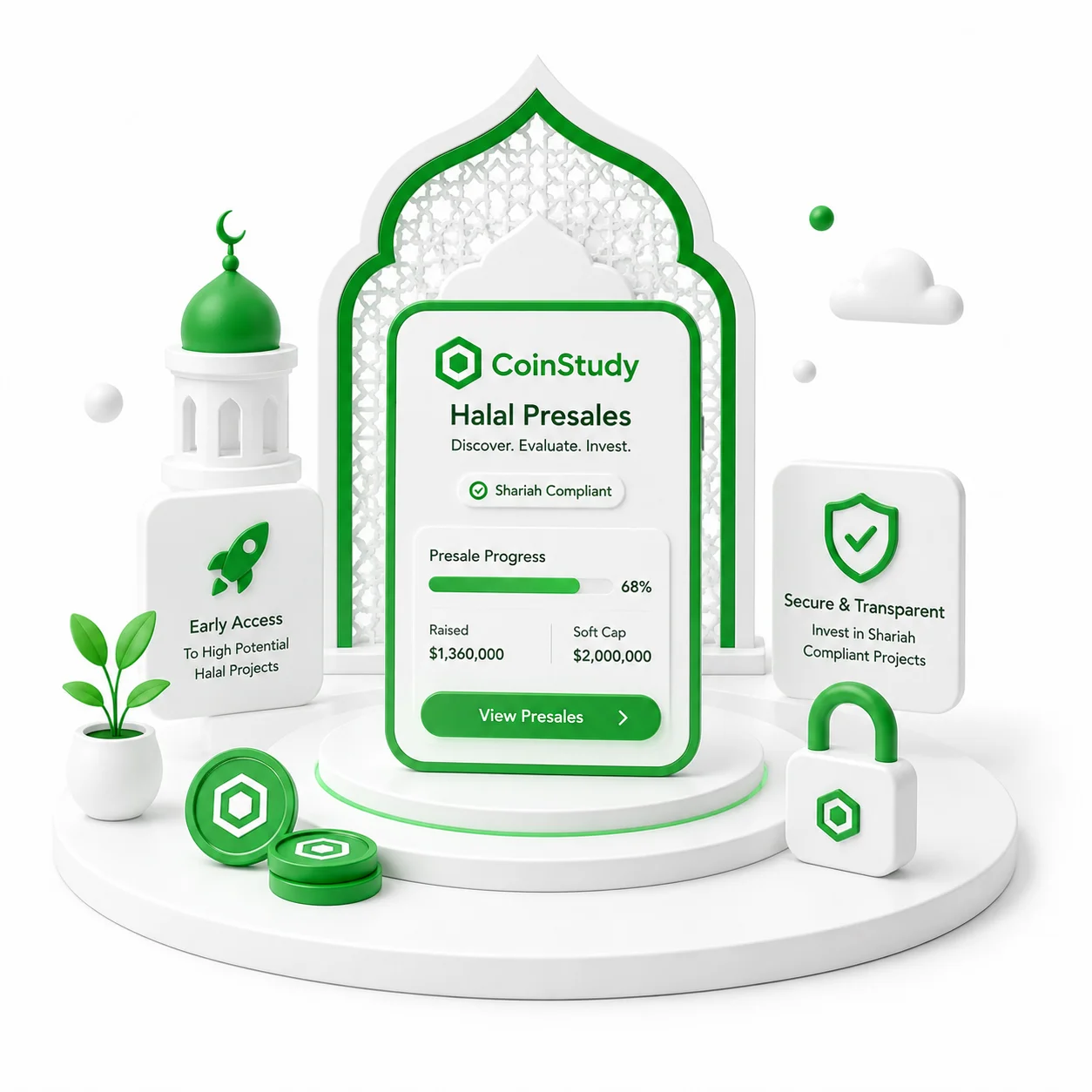 Halal ICO and presale opportunities reviewed by the CoinStudy Shariah Board