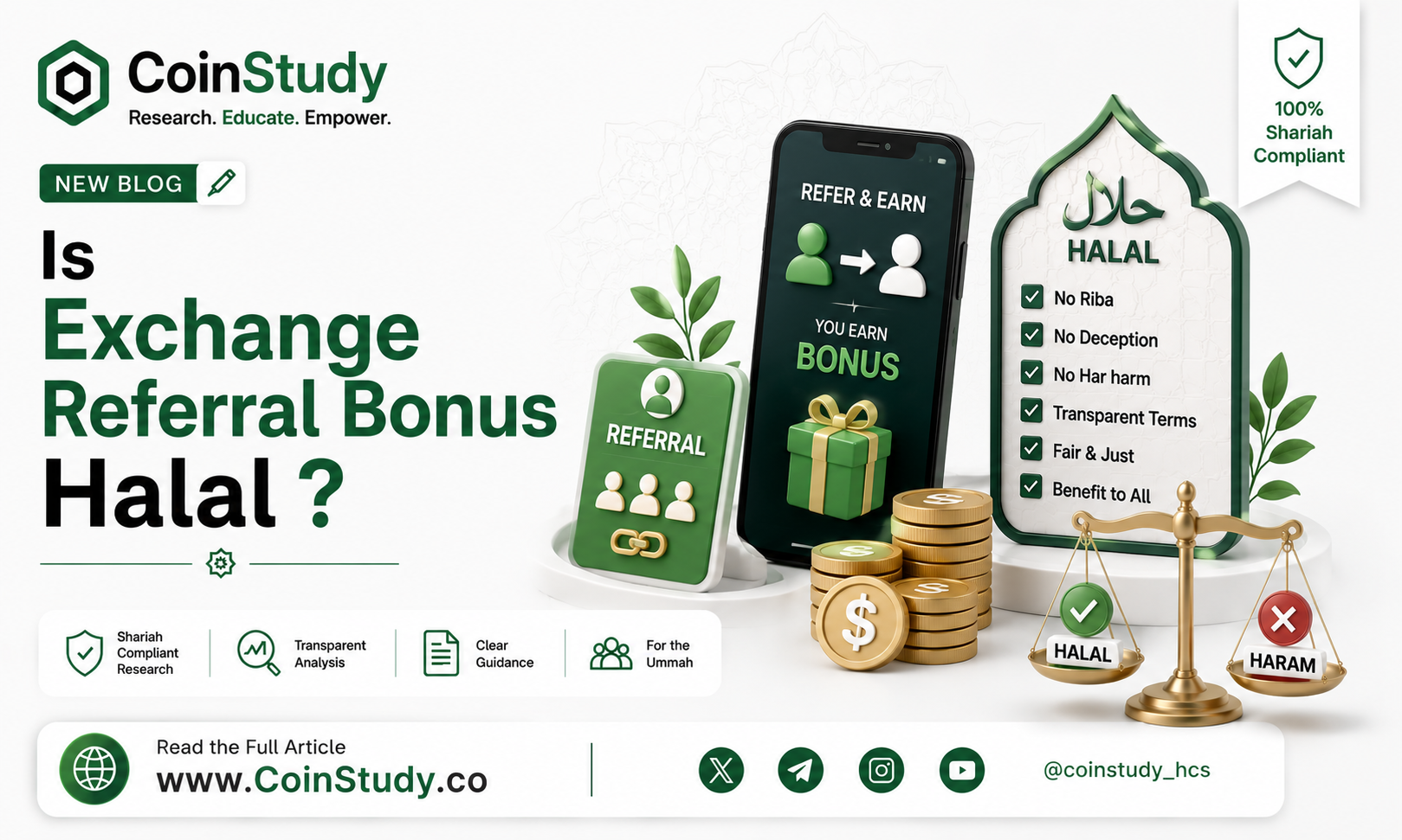 Is Exchange Referral Bonus Halal?