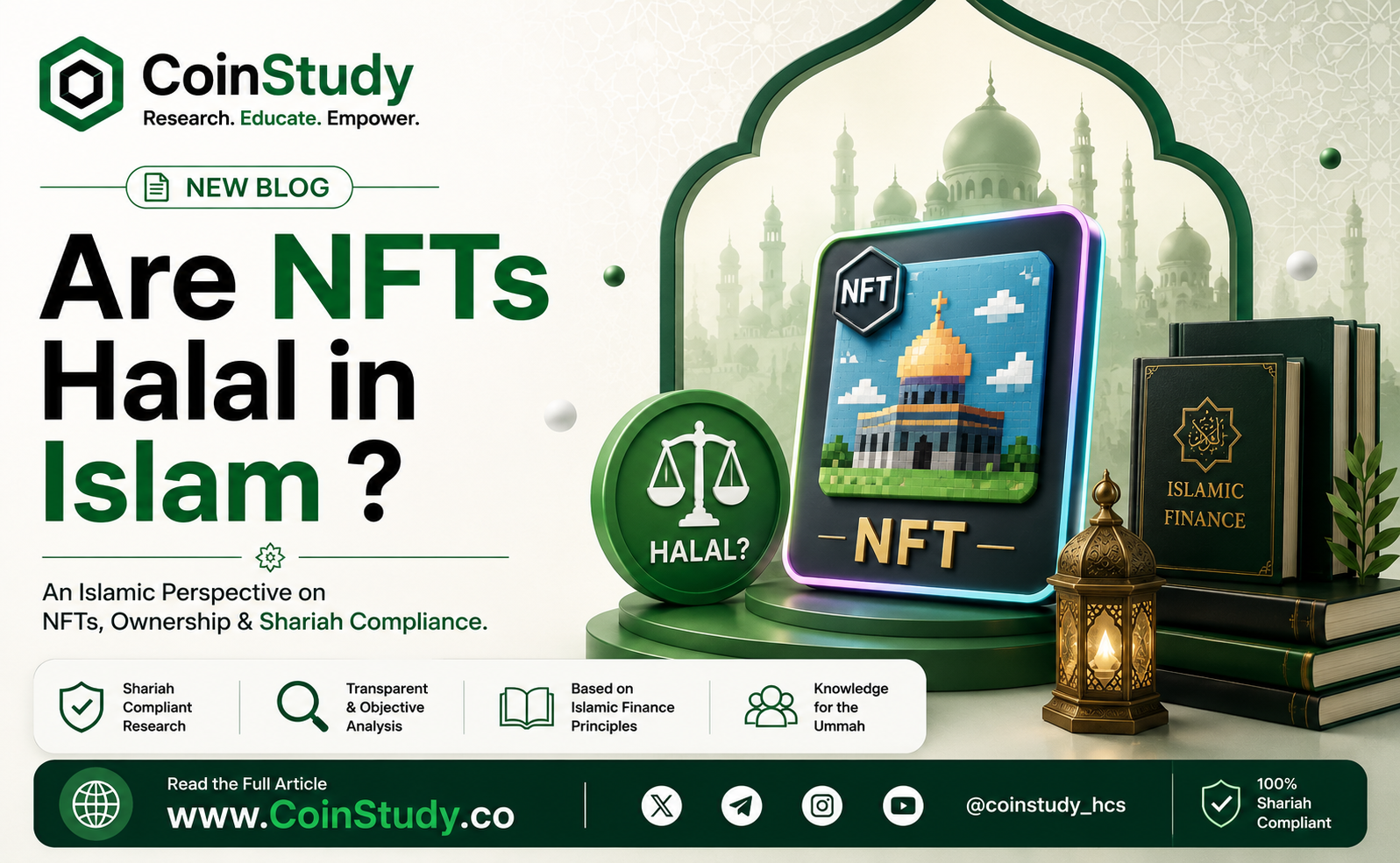 Are NFTs Halal or Haram in Islam?  Complete Islamic Finance Guide 2026