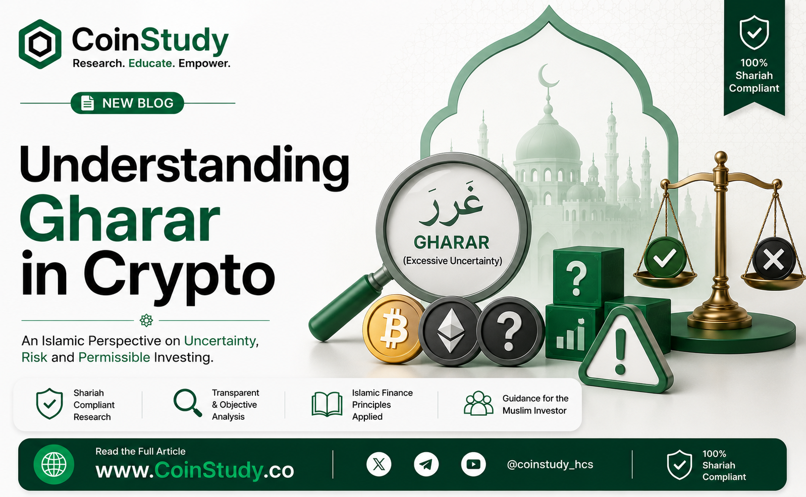Understanding Gharar in Crypto, What Every Muslim Investor Must Know in 2026