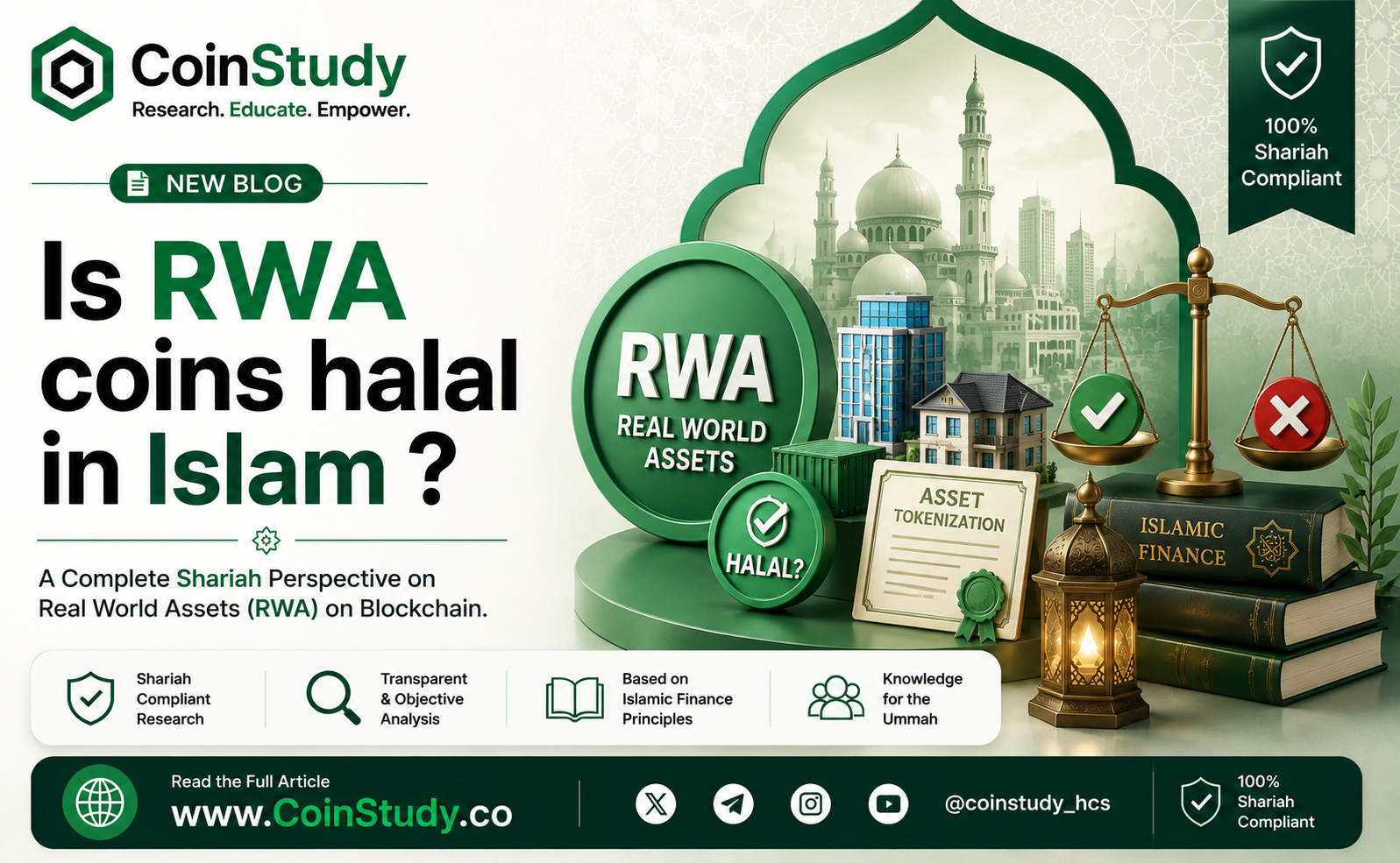 Is RWA Coins Halal in Islam ? Complete  Islamic Finance Guide 2026