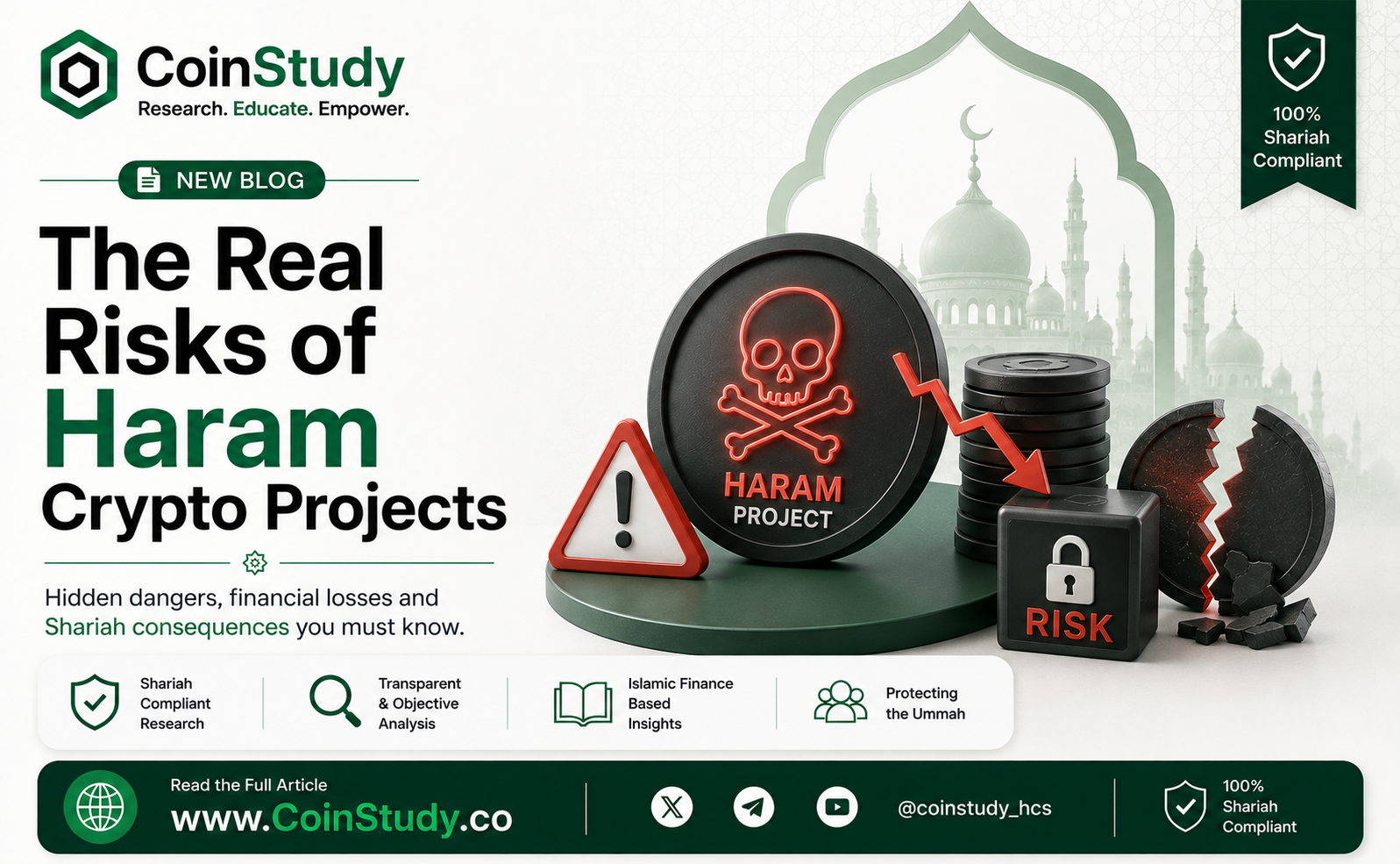 The Real Risks of Haram  Crypto Projects — What Every  Muslim Investor Must Know in 2026